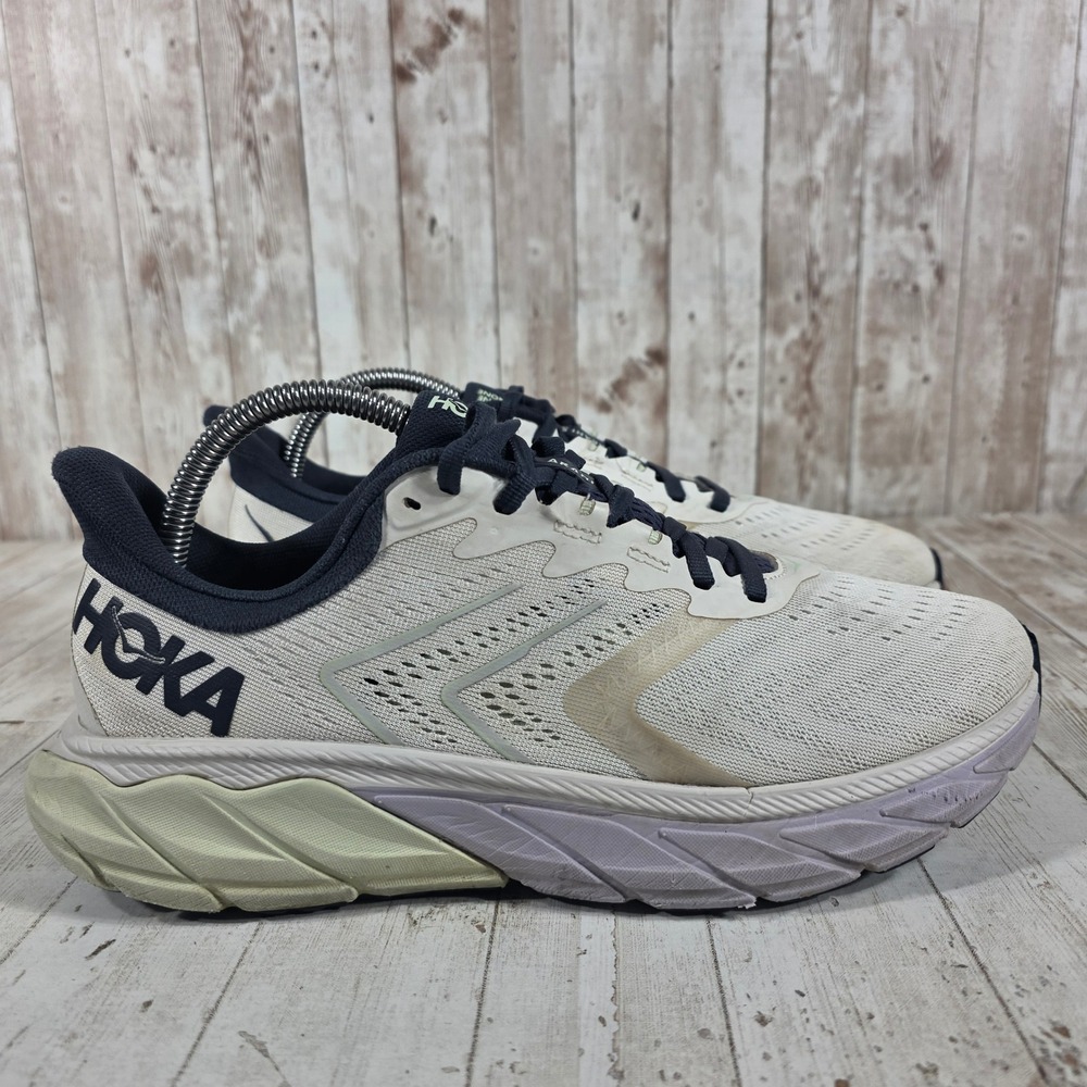Hoka One One Arahi 6 Womens 9.5B Running Shoes Summer Song Blue Fog Stability